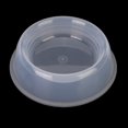 thumbnail image 4 of Plástico antideslizante transparente redondo perro mascota alimentación tazón gato comida bebida agua plato alimentador (A), 4 of 8