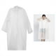 thumbnail image 5 of Poncho de lluvia impermeable portátil unisex perfecto para senderismo o camping (blanco transparente), 5 of 5