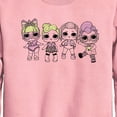 thumbnail image 2 of LOL Surprise! - LOL Squad - Toddler And Youth Crewneck Fleece Sweatshirt, 2 of 4