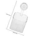 thumbnail image 2 of WEUVEB Estante De Ventosa Transparente Para Y Cocina Almacenamiento Fácil Sin Daño En Pared, 2 of 8