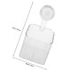 thumbnail image 2 of unbranded Estante Organizador Con Ventosa Transparente Para Almacenar Artículos En Cocina Y, 2 of 8