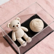 Uxcell Acrylic Clear Display Case Box Dustproof Protection Showcase Cube Collectibles Show Box 11.8x7.9x3.9inch