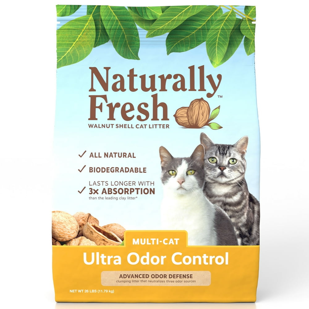 Naturally Fresh WalnutBased UltraSmell Control MultiCat Quick