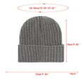 thumbnail image 2 of Pyhlmscde Women's Winter Knitted Cuffed Soft Warm Beanie Hat, Beanie for Women, Womens Hats, Winter Hats for Women, 2 of 5