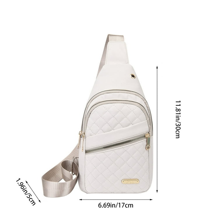 【SALE/60%OFF】 Harlier Casual Nylon Sling Backpack for Women Men - Quilted MessengerBags