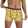 thumbnail image 2 of Kdxio Men's Boxer Briefs with Daisies Flowers Print - Comfortable and Breathable Underwear for Everyday Wear, 2 of 7