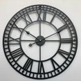 thumbnail image 4 of Reloj de pared de metal con números romanos, tradicional vintage retro I, 4 of 4