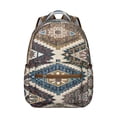 thumbnail image 1 of Rustic Artistic Natural Floral School Backpack, Durable and Scratch-Resistant, Adjustable Shoulder Straps with Earthy Bohemian Style and Vintage Fashion Pattern for Student, 1 of 6