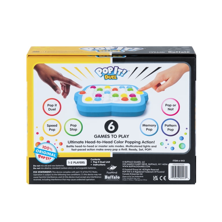 Pop It Duel Interactive Light-Up Game For Two photo 7