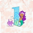 thumbnail image 4 of Inktastic First Birthday Mermaid Girls Baby Bodysuit, 4 of 5