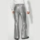thumbnail image 4 of Pantalones largos para hombre, de lino y cintura elástica, transpirables, cómodos, suaves y casuales para playa, pantalones largos de poliéster para hombre., 4 of 4