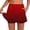 A1-Brick Red1006, variant on Summer Stretchy Athletic Skort for Women Solid High Waist Tennis Golf Skirts