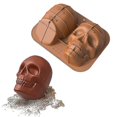 thumbnail image 1 of Molde de pastel de calavera molde de silicona Diy para hornear bandeja de hornear reutilizable antiadherente para pasteles de fiesta de Halloween, kaili Sencillez, 1 of 5
