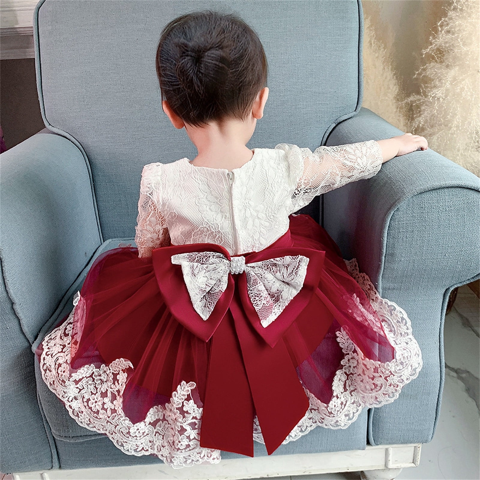 1pc Baby Girl Long-sleeve Ruffled Butterfly Floral Print Jumpsuit