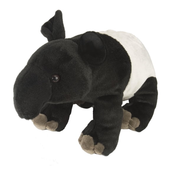 Peluche con forma de tapir de la República Salvaje, 30 cm, regalo para niños