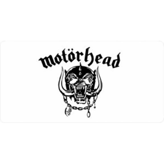 Motorhead Photo License Plate