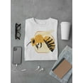 thumbnail image 3 of Beautiful Honey Bee Cartoon T-Shirt Men -Image by Shutterstock, Male Small, 3 of 4