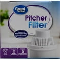 Great Value Pitcher Cartridge, Replacement Water Filter