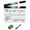 Colored Sticks, variant on Directors Film Clapper Board Film Slate, Acrylic Plastic Dry Erase Movie Clapboard for Studio Camera Theater Props TV Video Film Cut Action Scene Slate Board 10x12" with Black/White Sticks