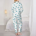 thumbnail image 6 of Goofa Dachshund Dog Puppy Printed Women’s 2 Piece Pajama Set Super,Pajamas Women's Long Sleeve Sleepwear Soft Button Down Loungewear Pjs Lounge Set Nightwear-X-Large, 6 of 9