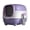 Purple, variant on Enclosed Cats Litter Box with Lid and Scoop, Front Entry and Exit Large Size Anti-Splashing, Purple