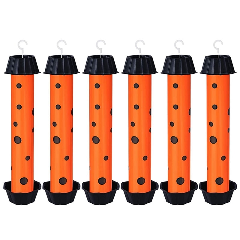 12 PCS Fruit Trap Indoor and Outdoor Sticky Fly Catcher Fly Paper Mosquito Stick Fly Mosquito Bait Roll