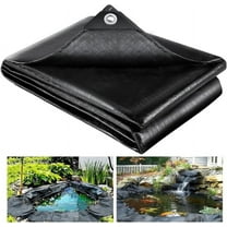 Blueek Pond Liner, Flexible & Long-Lasting Water Feature Cover Cloth for Outdoor Ponds, Waterfalls, Gardens(10x13ft)