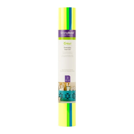 Cricut® Everyday Iron-On™ Sampler, Neon Explosion