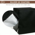 thumbnail image 4 of AYAMAYA Central Air Conditioner Cover for Outside Units, Heavy Duty Waterproof Outdoor AC Units Cover (30"X30"X32"), Black, 4 of 10