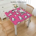 thumbnail image 2 of BANET Cute Cat Tablecloths Pink Cartoon Style Table Cloth for Kids Teens,Cartoon Pet Animals Decorative Room Table Cover for Dining Room Kitchen, 2 of 7