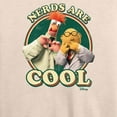 thumbnail image 3 of Muppets - Nerds Are Cool - Women's Lightweight French Terry Long Sleeve Shirt, 3 of 5