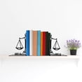 thumbnail image 3 of Handmadetneonsign Custom Lawyer Metal Bookends, Lawyer Name Bookend, Bookshelf Decor, Book Stand 69035, 3 of 5