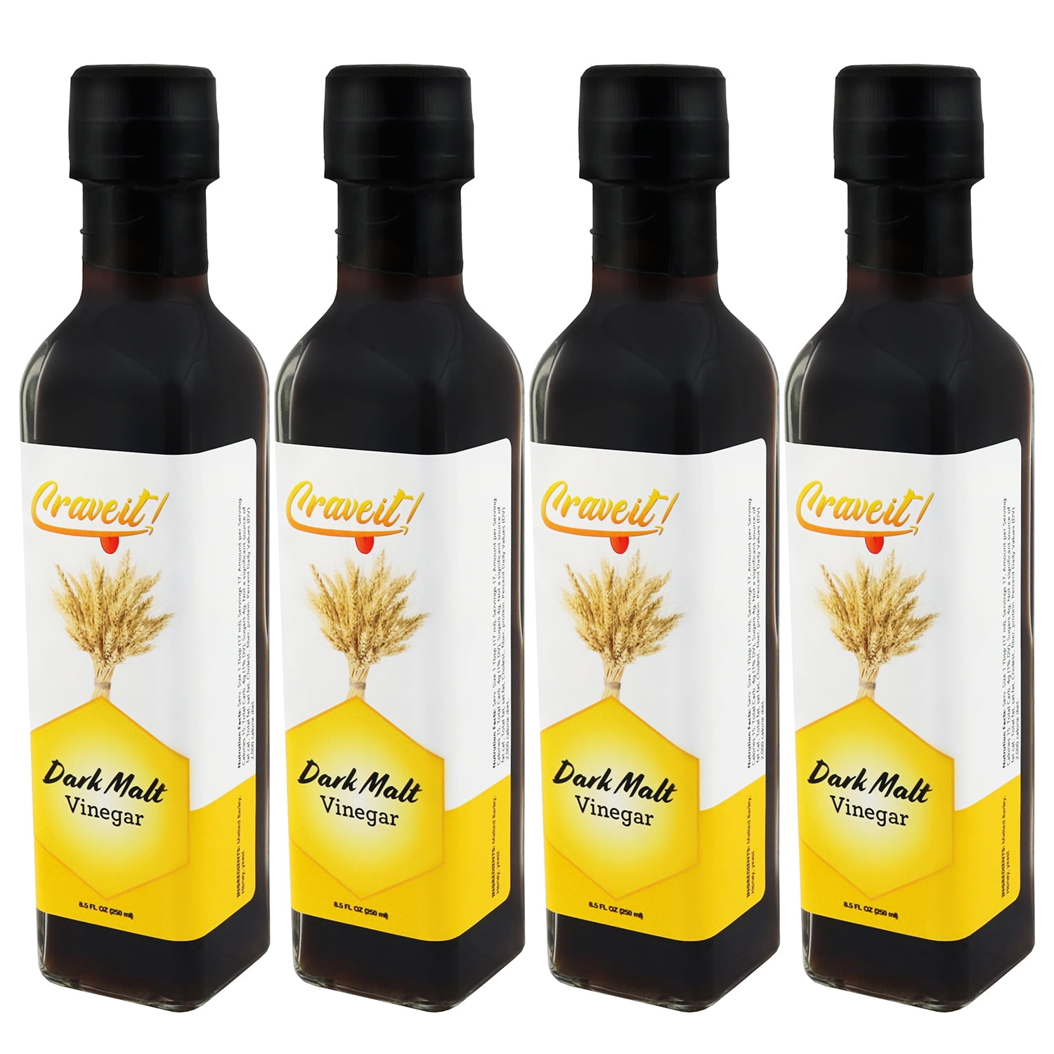 Crave It Dark Malt Vinegar Make tasteful dressings, marinades, and
