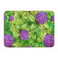 thumbnail image 1 of Carolines Treasures BB5756RUG Shamrocks in Bloom Machine Washable Memory Foam Mat, 1 of 4