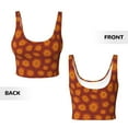 thumbnail image 5 of Picia Turtle Shell Sports Bra for Women,Padded Strappy Sports Bras Medium Support Yoga Bra with Removable Cups,Running Yoga Bra-Small, 5 of 9