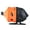 Orange, variant on Drag 6.6-8.8lbs Smooth Drag Spincast Reel High Speed 3.4:1 Gear Ratio Right Hand Pre-Spooled Fishing Reel
