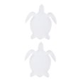 thumbnail image 3 of CTIRCHIU Silicone Sea Turtle Mold, White Coaster Making Model, Easy Release, 2Pcs, 3 of 6