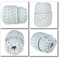 thumbnail image 5 of OTTULUR 3/4In x 150FT Arborist Bull Rope Double Braid Polyester Rigging Hoisting Line High Strength Tree Rope for Rigging, Swing, 5 of 7
