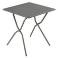 thumbnail image 1 of Lafuma Balcony II Table d'Extérieur Carrée Pliante en Acier Colorblock, Titane, 1 of 10