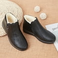 thumbnail image 5 of jsaierl Women's Winter Snow Boots Faux Fur Lined Warm Ankle Boots Slip On Outdoor Booties Comfortable Shoes, 5 of 8