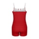 thumbnail image 5 of Camisetas Casuales de las Mujeres de Color Sólido de Gran Tamaño, Camisetas Largas con Cojín de Pecho para el Uso Diario, Conjunto de Cubierta de Traje de Baño de Verano, 5 of 7