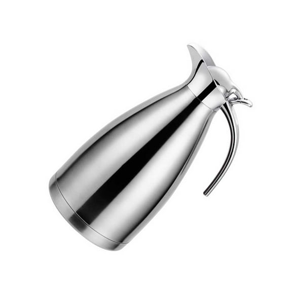 Inteprter Botella térmica de acero inoxidable, aislamiento térmico, reemplazo recubierto a prueba de fugas, hervidor doméstico de doble capa, Almacenamiento y organización del hogar