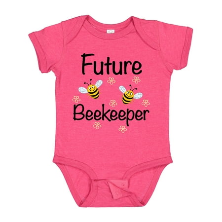 

Inktastic Future Beekeeper Honey Bee Boys or Girls Baby Bodysuit