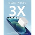 thumbnail image 1 of Cargador USB C Anker 20W Cargador Rápido PowerPort III, 1 of 2
