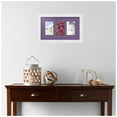 thumbnail image 2 of ArtToFrames Collage Photo Picture Frame with 3 - 3x5 Openings, Framed in White with Grape and Black Mats (CDM-3966-65), 2 of 8