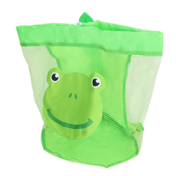 Bolsa de playa de malla para juguetes,Bolsa de almacenamiento de juguetes para niños Bolsa de playa de malla grande Bolsa de playa de malla máxima confiabilidad