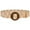 Multicolor, variant on CBGELRT Women Belt Vintage Wide Braided Straw Woven Waist Belts for Dresses Plus Size Wooden Round Buckle Boho Belts Waistband, Beige