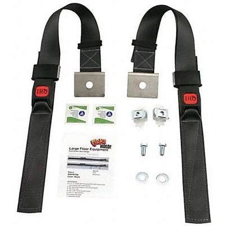 Push Button Strut Strap, Black, 1200 lb.