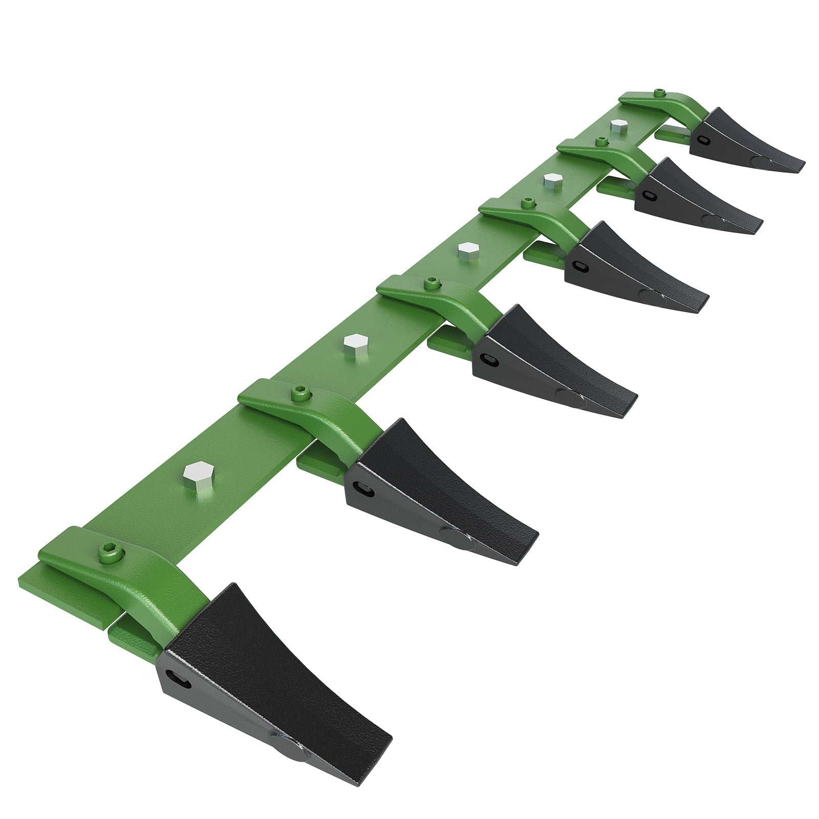 M optimized 48 Bucket Tooth Bar for Tractor Loader Heavy-Duty 4560 LBS Load-Bearing Capacity Fits Bucket Cutting Edges 1/2 in or Less No Drilling Required for Easy Installation