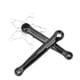 thumbnail image 2 of Juego De Bielas MTB 130 BCD, Brazos De Manivela Izquierdo Y Derecho Ligeros Aleación De Aluminio De Alta Resistencia Para Bicicleta De Montaña ANGGREK AC7712, 2 of 8